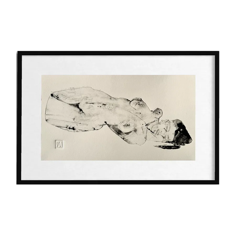 Image of Насолода by Andriana Chunis, size: 20х40, made of Суха голка, монотипія, from Львів