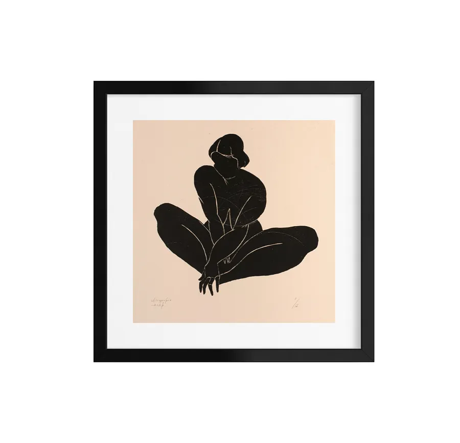 Зображення "Квітка" від Андріана Чуніс, розмір: 30х30, матеріали: графіка на папері, медіум: Графіка, серія: Літографія, ціна: €165