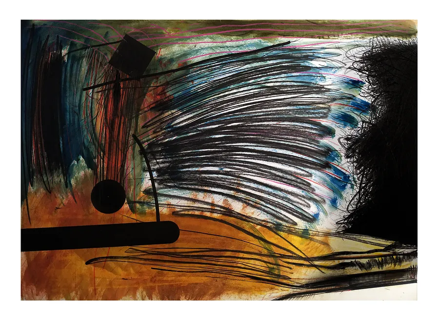 Obraz Камінь 17 autorstwa євген григор'єв, medium Графіка, część serii "Камені у кишенях", cena: €500