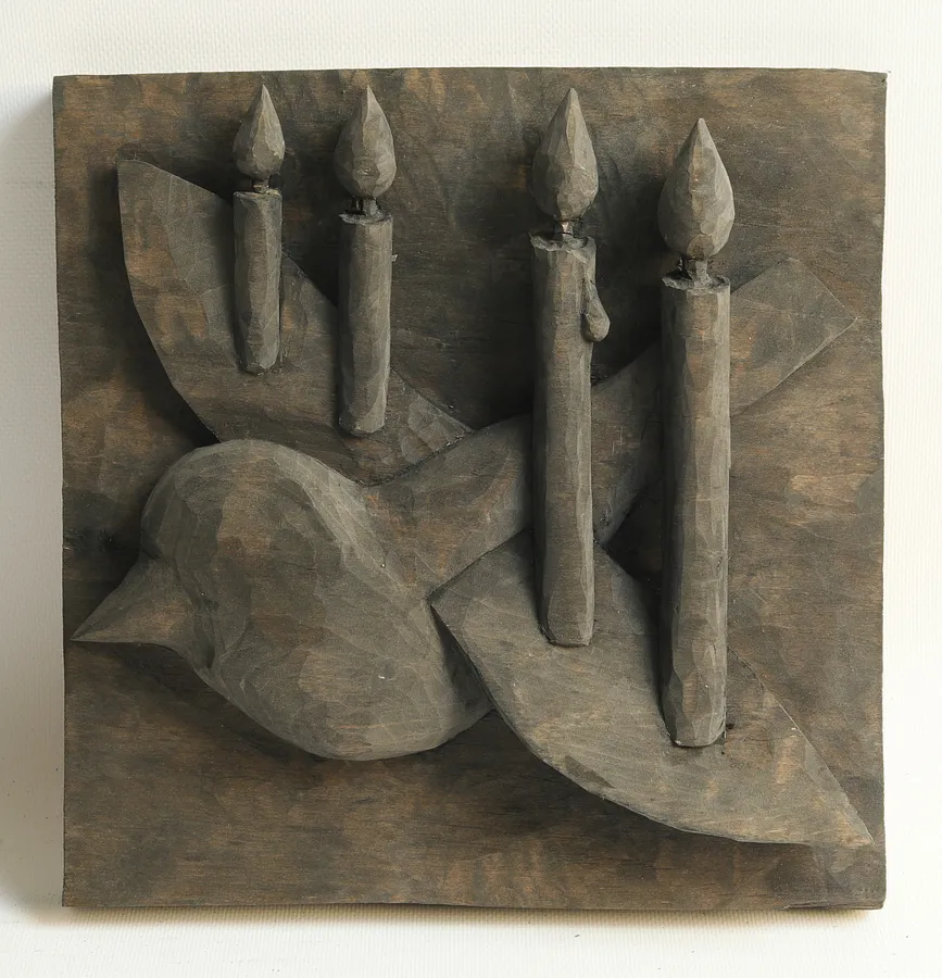 Imagen de Untitled de Konstantin Zorkin, tamaño: 25/25/5, hecho de Дерево, medio Escultura, parte de la serie Poems, con un precio de $3500