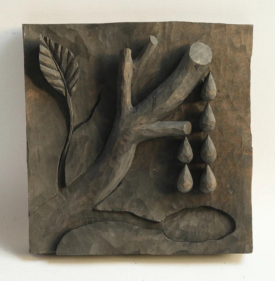 Imagen de Untitled de Konstantin Zorkin, tamaño: 27/27/5 см, hecho de Дерево, medio Escultura, parte de la serie Poems, con un precio de $3500
