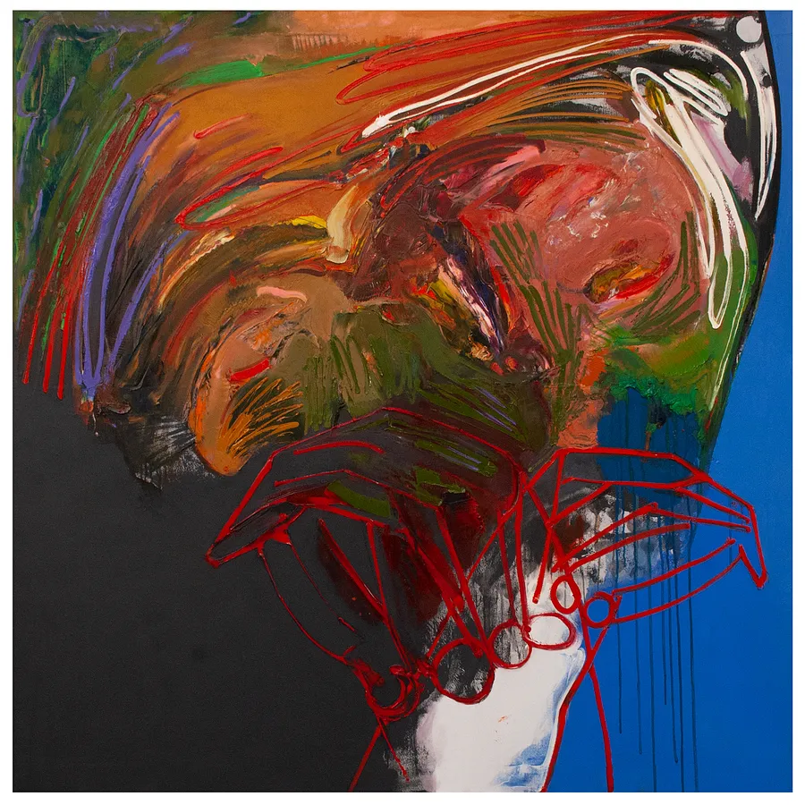 Image of El Cóndor Pasa by Євген Григорʼєв, PAINTING medium, part of the "Левітація" series, priced at €1200