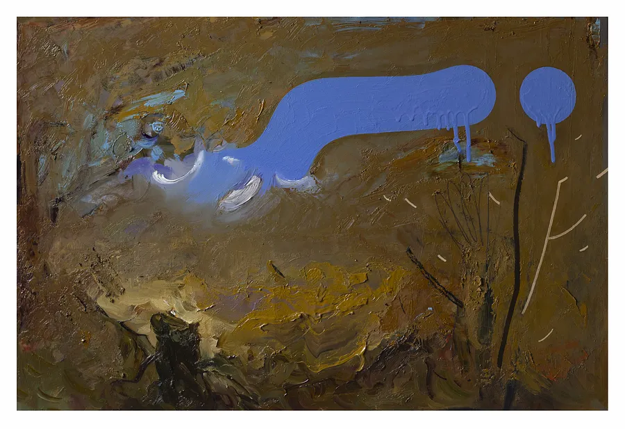 Immagine di пейзаж 14 di євген григор'єв, medium: Живопис, serie: "Вигадані пейзажі", prezzo: €500