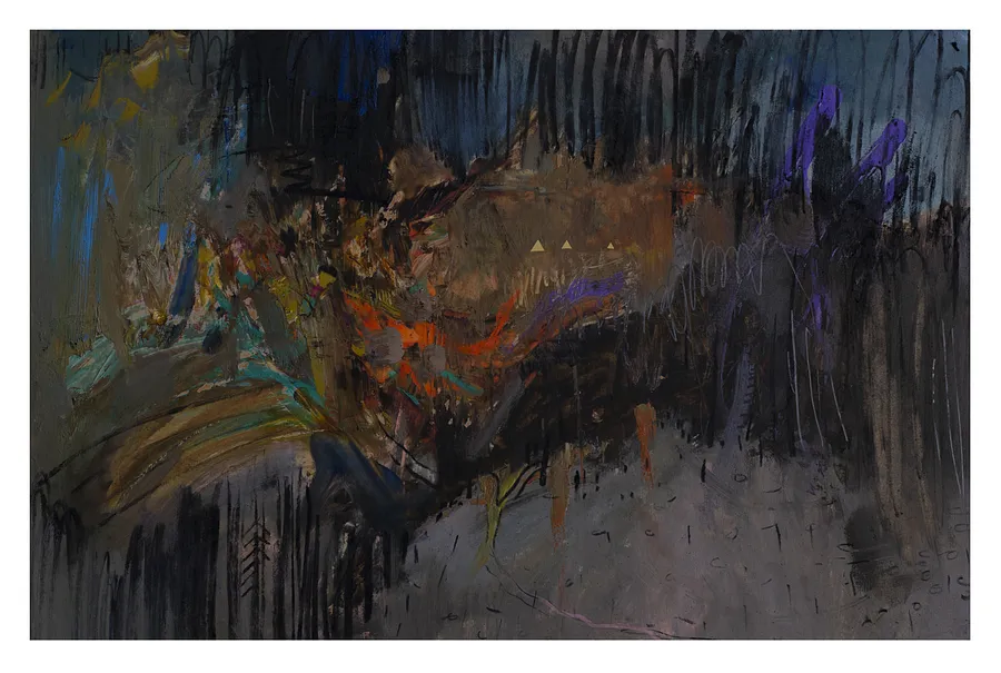 Immagine di пейзаж 10 di Evgen Grigor'ev, materiali: папір, олія, medium: Pittura, città: Львів, serie: "Вигадані пейзажі", prezzo: €700 (≈ 36.449 грн)