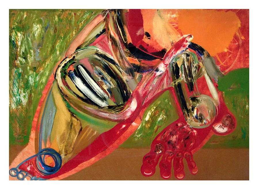 Immagine di кінг конг di Evgen Grigor'ev, materiali: Полотно, олія, medium: Pittura, città: Львів