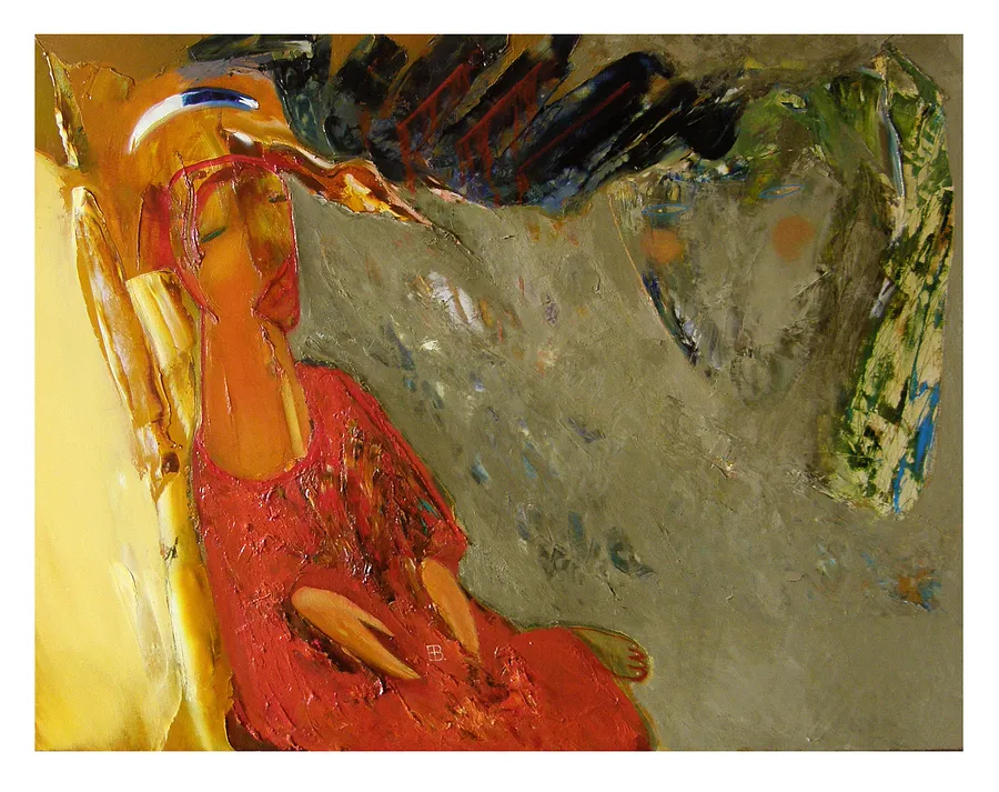 Imagen de молитва de Yevhen Hryhoriev, hecho de Полотно, олія, medio Pintura, de Львів