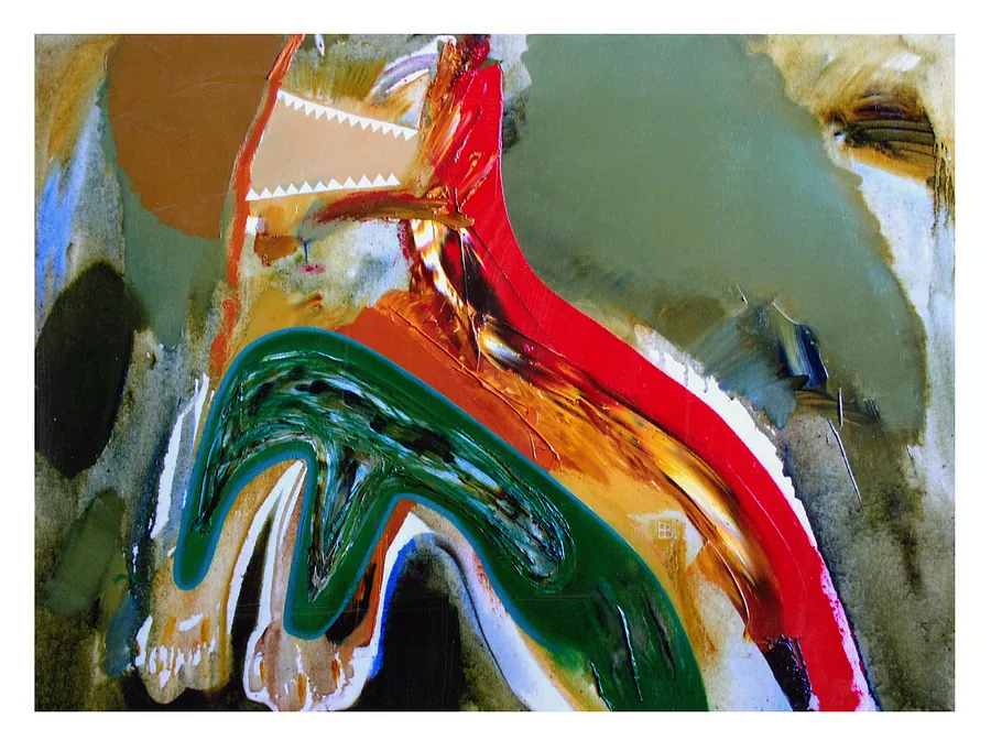 Imagen de заяць de Yevhen Hryhoriev, hecho de Полотно, олія, medio Pintura