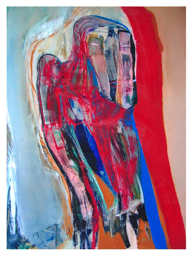 Immagine di блюзмен di Evgen Grigor'ev, materiali: Полотно, олія, medium: Pittura, città: Львів