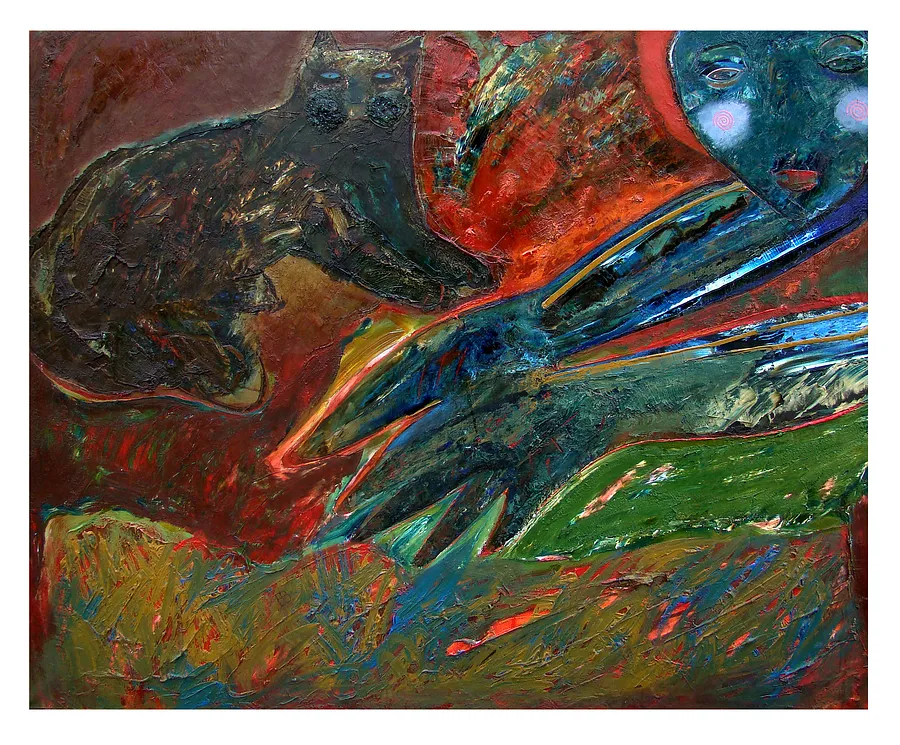 Immagine di Венера у хутрі di Evgen Grigor'ev, medium: Pittura