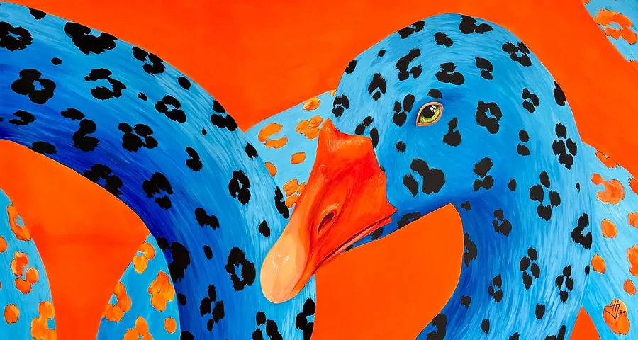 Зображення "Intertwining" від Ivanka Nechyporuk , розмір: 100x200 cm, медіум: Painting, ціна: $4000