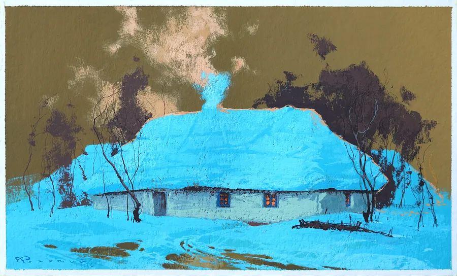 Obraz Sketch 212 autorstwa Artem Rohovyi, rozmiar: 17x29 cm, medium Painting, cena: $300