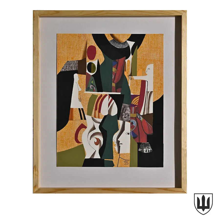 Image de Калейдоскоп. Живим - життя! par Остафійчук Іван, taille : 50,5 х 40,5 см, au prix de $650