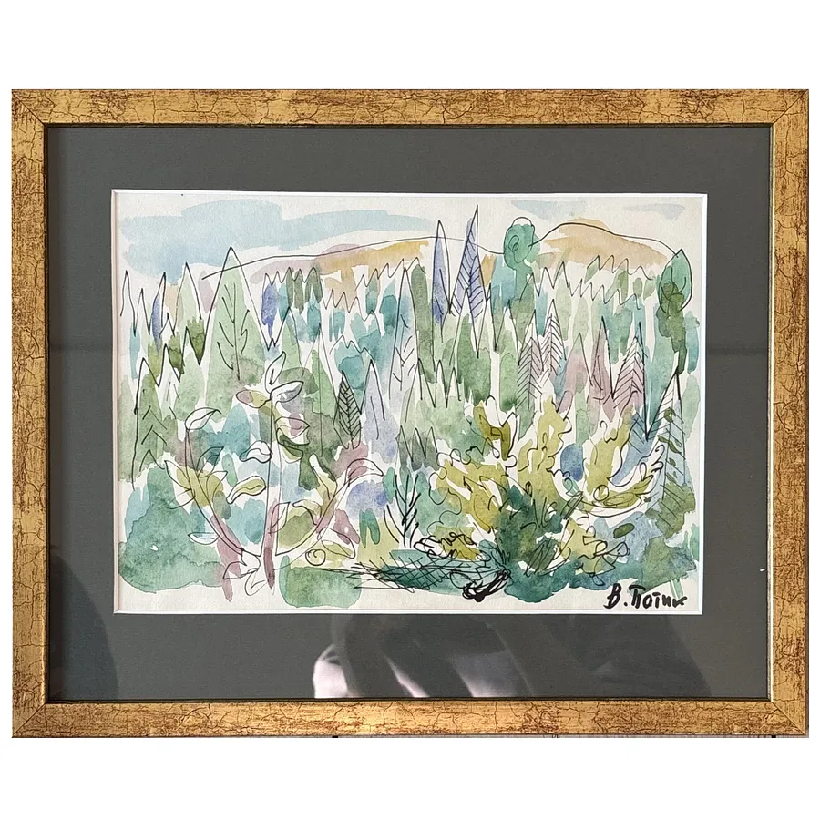 Bild von Етюд в Карпатах von Патик Володимир, Größe: 19х26 см, Живопис Medium, zum Preis von $500