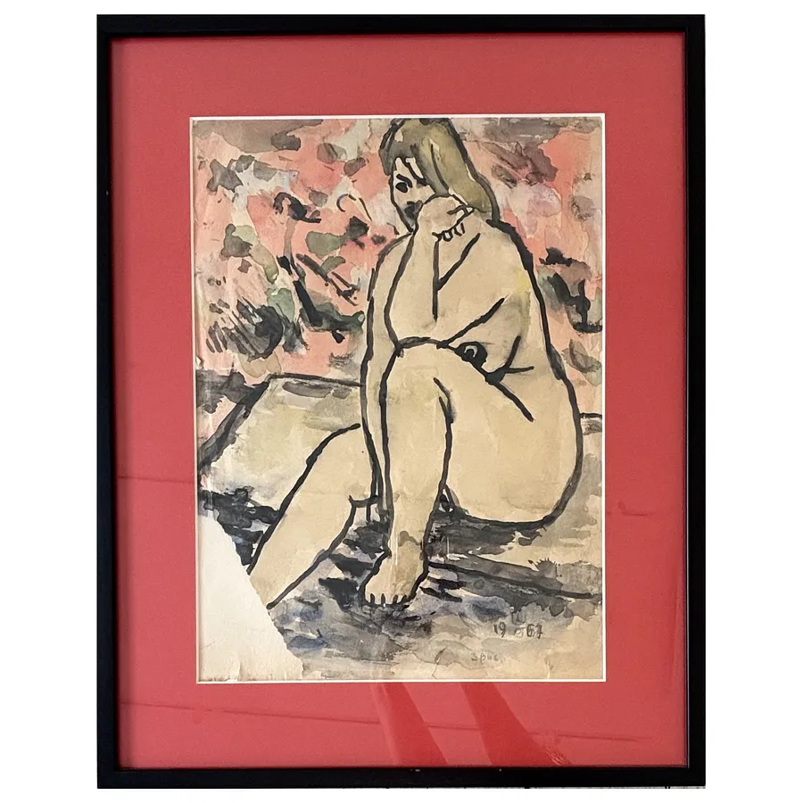 Bild von Натурниця von Сміх-Шатківський Олекса, Größe: 39х28,5, Живопис Medium, zum Preis von $650