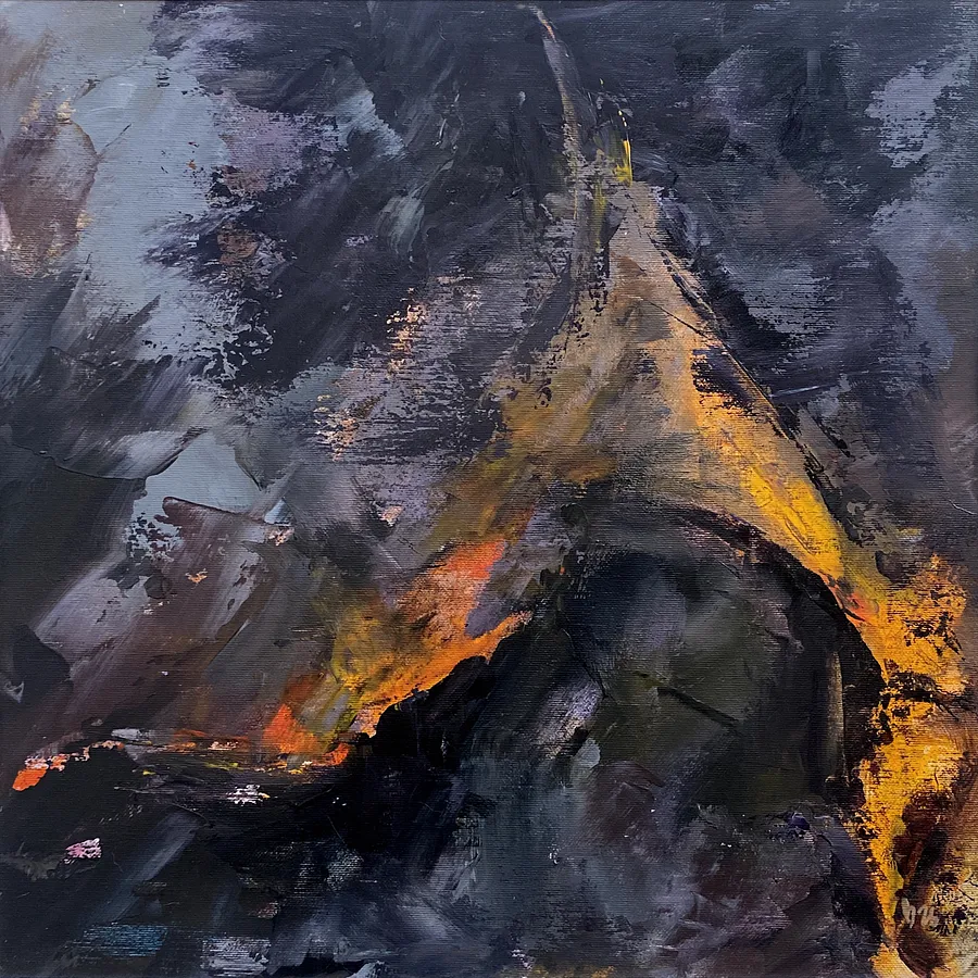 Imagen de 3-Reconfiguration de Вікторія Колесникова, tamaño: 40х40 см, hecho de acrylic on canvas, medio Живопис, de Ukraine, parte de la serie Another Balance, con un precio de ₴4000
