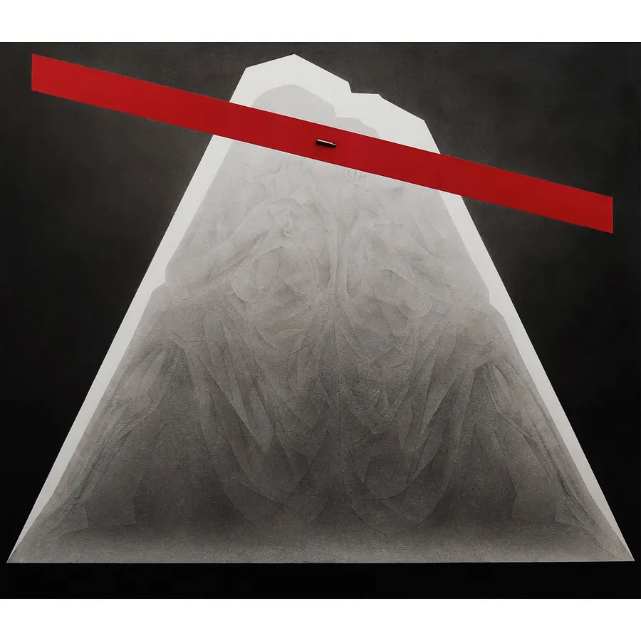 Image of РОЗСТРІЛ by ДЕНИС ТИМЧИШИН, size: 145х150 см, КАРТИНИ medium, part of the ОСТАННІЙ СНІГ series, priced at $3500