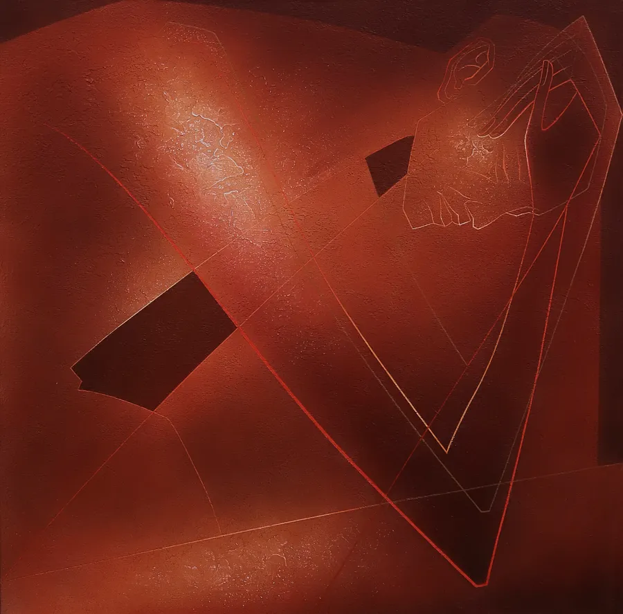 Imagen de Самотність de ДЕНИС ТИМЧИШИН, tamaño: 60x60 cm, hecho de полотно, акрил, medio КАРТИНИ, de Львів