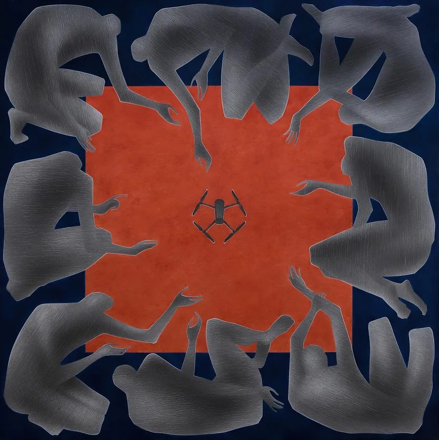 Image de Три дні par ДЕНИС ТИМЧИШИН, taille : 190x190 см, médium КАРТИНИ, au prix de $5200