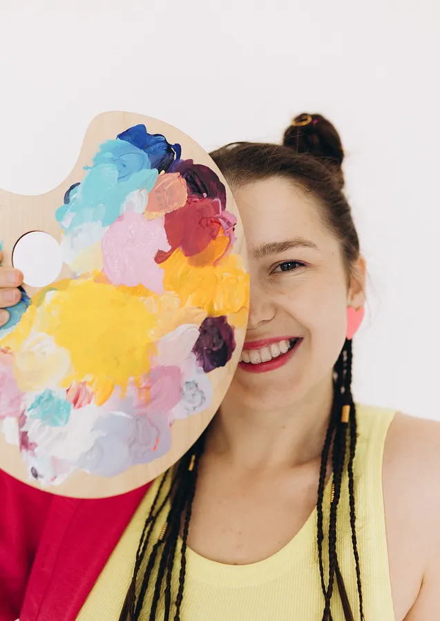 Портрет митця Kateryna Bortnik, який працює у стилі painting (Lviv, Україна)