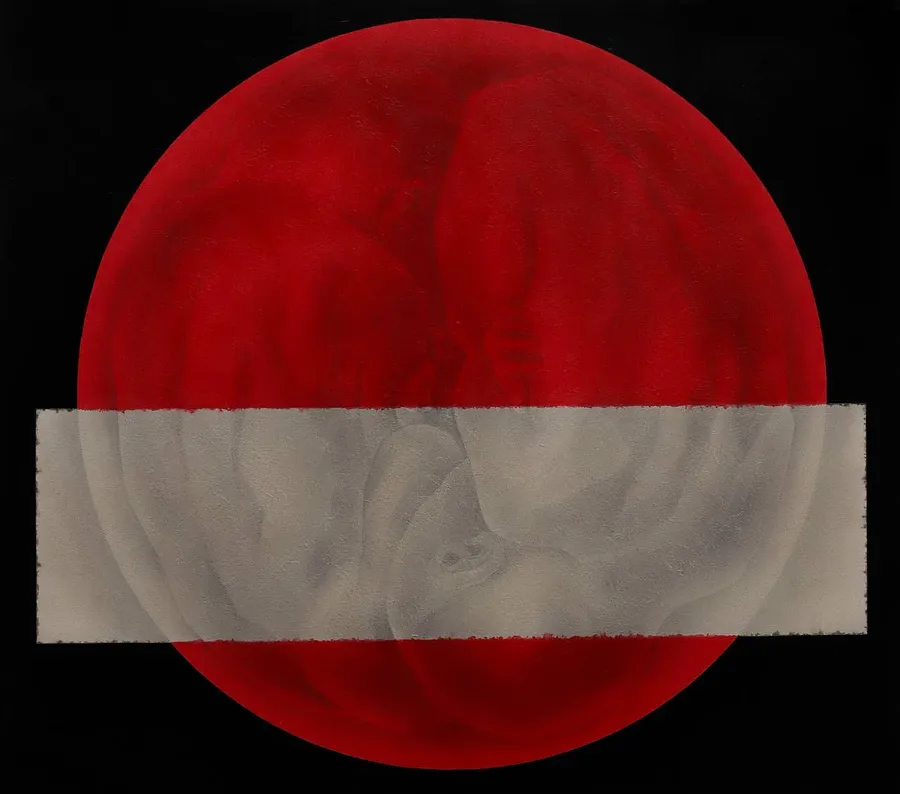 Bild von НЕ ПРОЖИТЕ ЖИТТЯ von ДЕНИС ТИМЧИШИН, Größe: 125х110 см, РОБОТИ Medium, Teil der ОСТАННІЙ СНІГ Serie, zum Preis von $2000