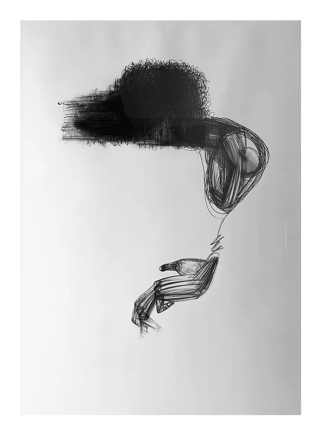 Obraz 88 autorstwa євген григор'єв, medium Графіка, część serii "Приземлення", cena: €700