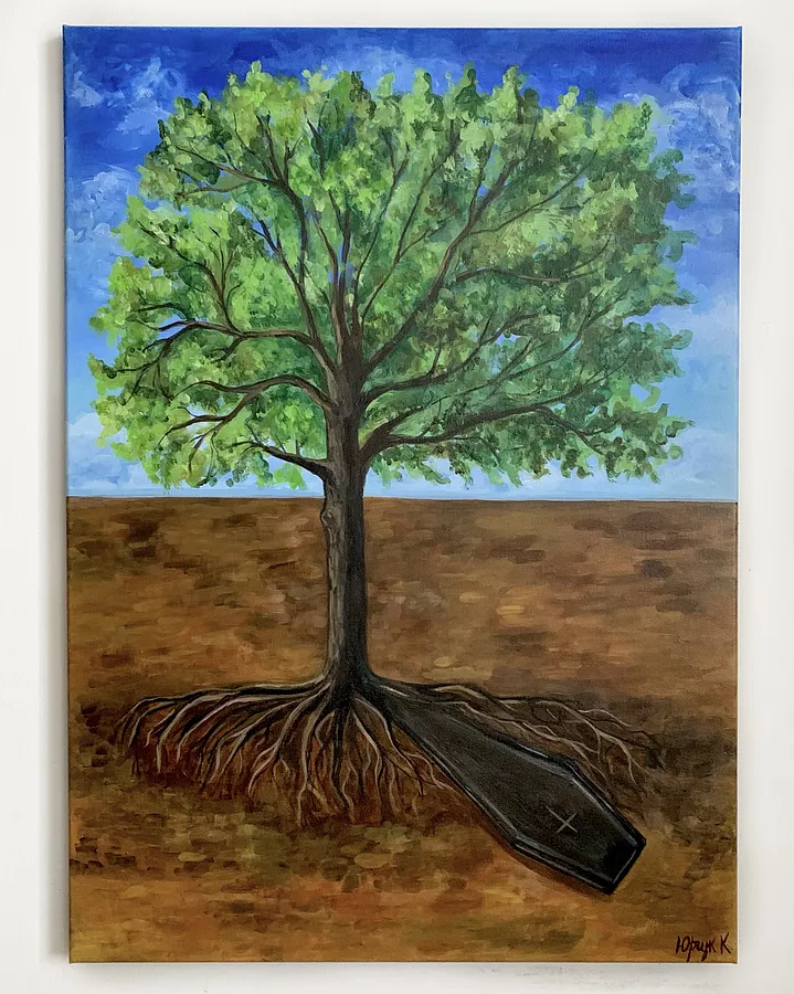 Image de Cykł / Цикл par Kristina Yurchuk, taille : 50*70, médium Malarstwo, faisant partie de la série Obecność / Присутність