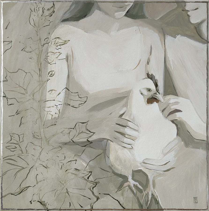 Image de Provence par Olha Vlasova, taille : 60x60, fabriqué avec Acrylic on canvas, médium Painting, de Ukraine, faisant partie de la série Romanticization, au prix de €700 (≈ 35 776 грн)
