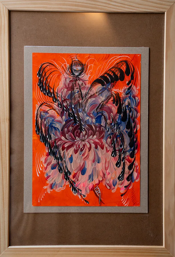 Obraz Створення Птахів autorstwa Kateryna Kostiuk, rozmiar: 20*30, wykonany z acrylic, medium Живопис, z Munich, część serii Чисте Мистецтво, cena: €120 (≈ 6 184 грн)