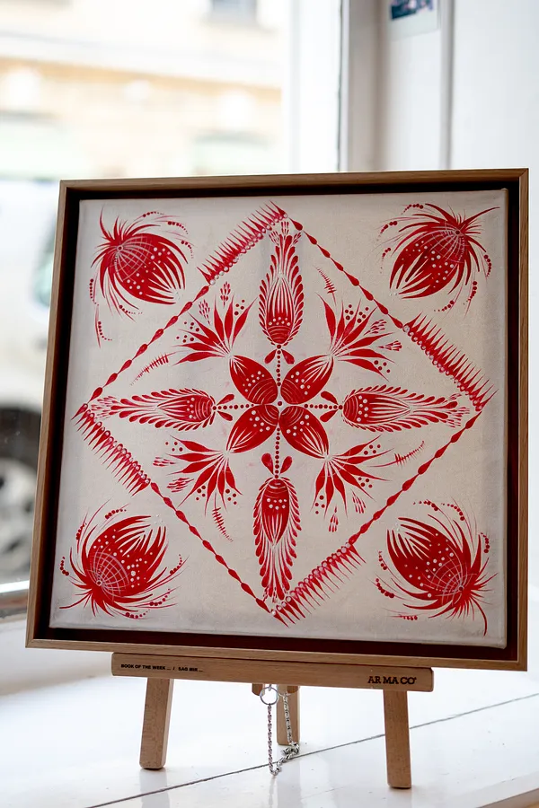 Image of Символ Душевного Життя by Kateryna Kostiuk, Живопис medium, from Munich, part of the Мистецтво Рятує series, priced at €100 (≈ 5,153 грн)