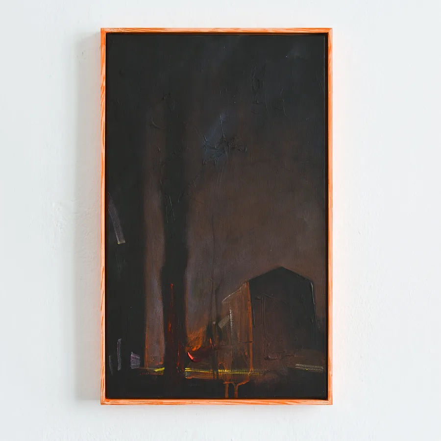 Immagine di Blackout on Gogolivska str di Igor Nekraga, dimensioni: 50x30, materiali: Acrylic on canvas, medium: Pittura, città: Kyiv, serie: Acrylics, prezzo: $400