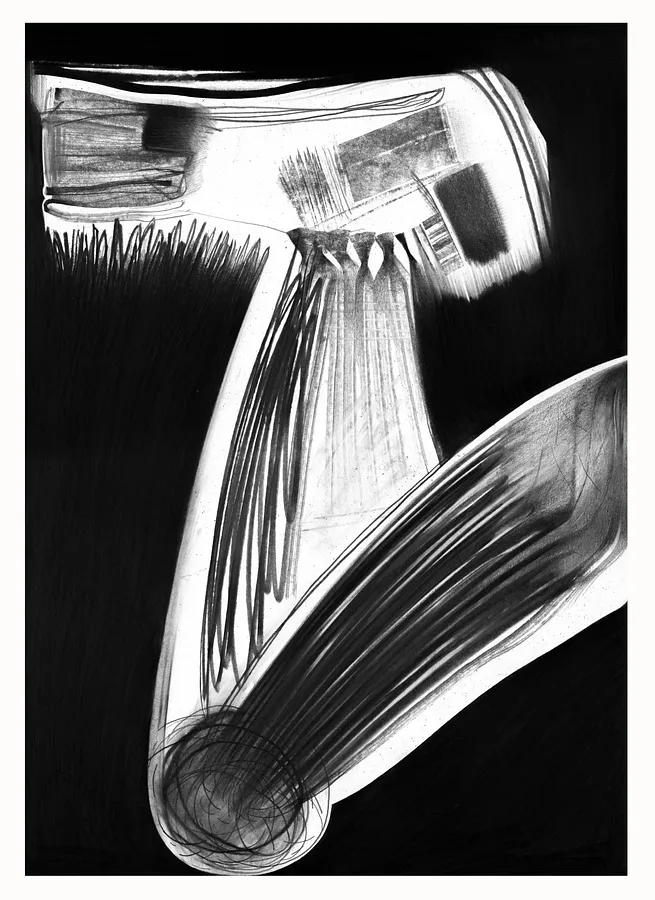 Image of Паверліфтинг by Євген Григорʼєв, size: А3, ГРАФІКА medium, part of the "Чорне,сіре, біле" series, priced at €300