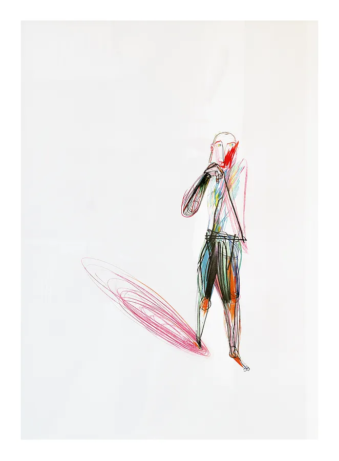 Image of Хода by Євген Григорʼєв, ГРАФІКА medium, part of the "Приземлення" series, priced at €700