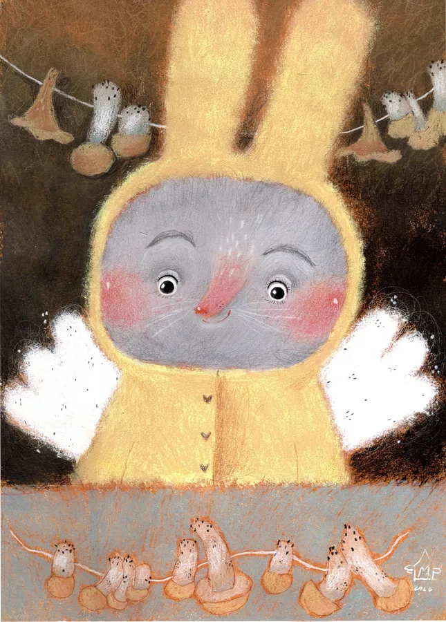 Image of Зайка by Альона Кравченко, size: 30х40см, priced at $300