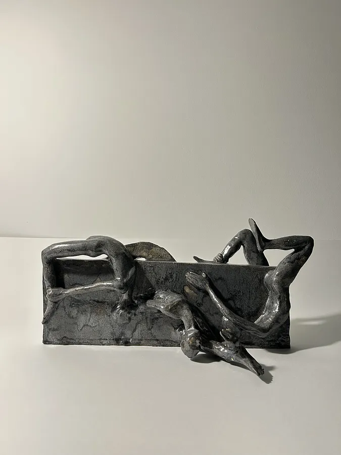 Imagen de Wall of Emotions de VITALIY KRASUTSKIY, hecho de Chamotte clay, glazes, medio Escultura, de Lviv, parte de la serie Series 1