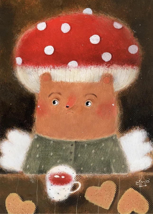 Immagine di ведмедик di Альона Кравченко, dimensioni: 30х40см, prezzo: $300