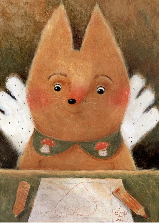 Image of лис by Альона Кравченко, size: 30х40см, priced at $300