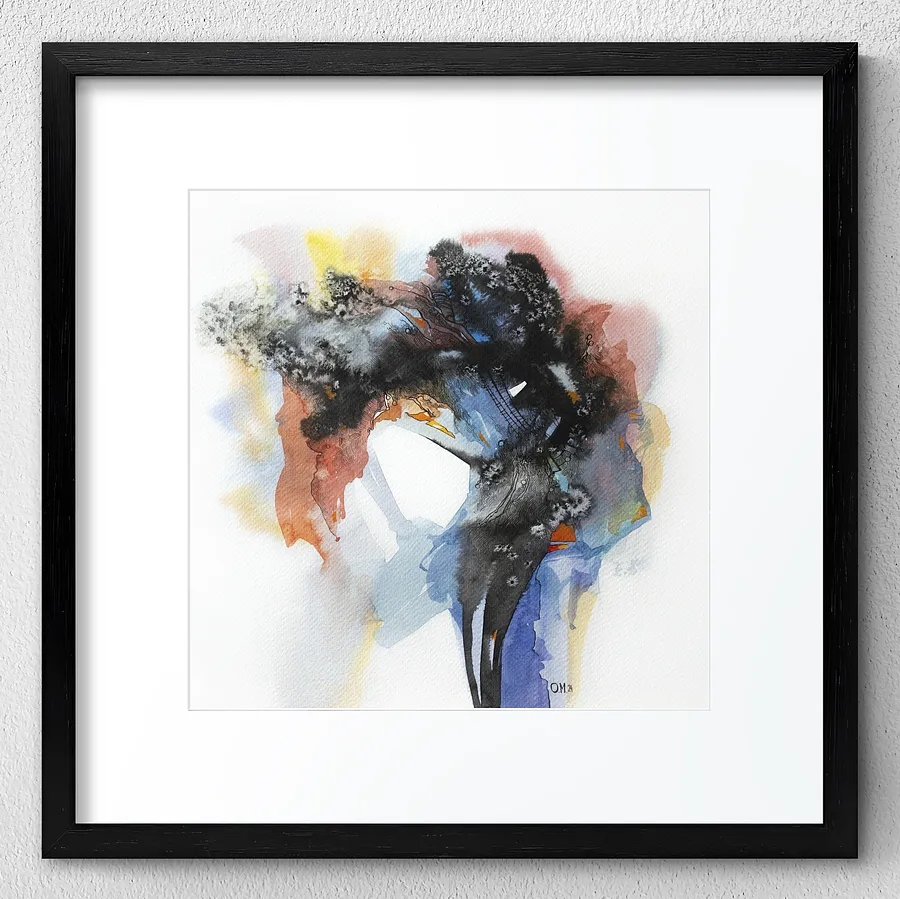 Image de Untitled par Олександр Макогон, taille : 44 x 44 cm, médium Графіка, au prix de $150