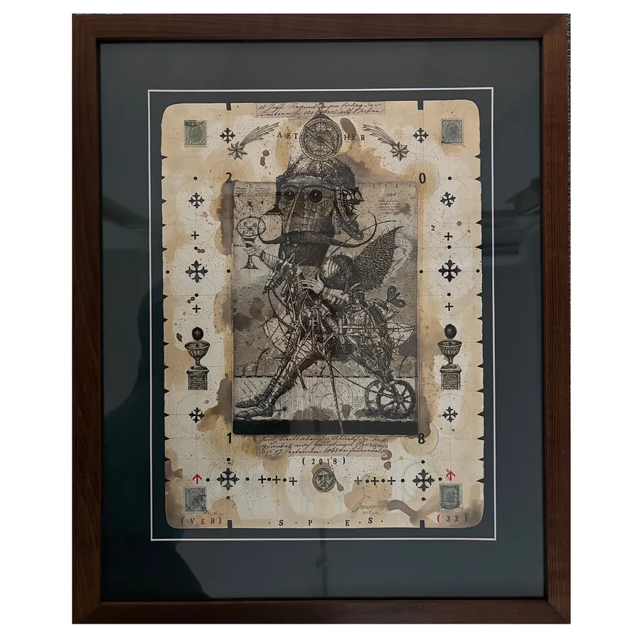 Image of Надія by Denysenko Oleh, size: 39,5 х 29,5 см, Graphics medium, priced at $900