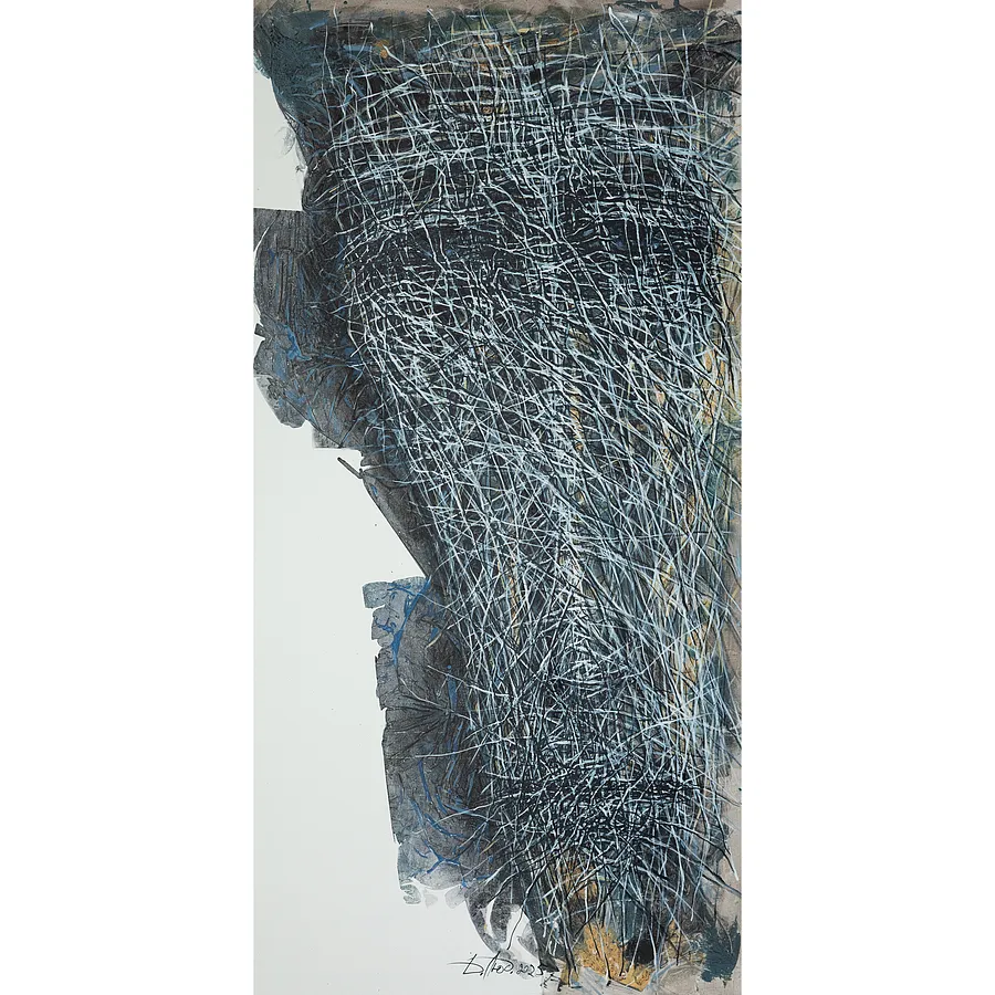 Immagine di Beside 2 di Liudmyla Davydenko, dimensioni: 100x200, medium: Pittura, serie: Holova/Head, prezzo: €4000