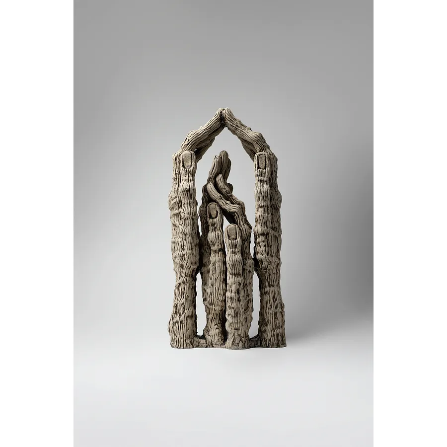 Imagen de Proteger de Liudmyla Davydenko, tamaño: 35х17х12, hecho de óleo/lienzo, medio Escultura, de Lviv, parte de la serie Holova/Head, con un precio de €700