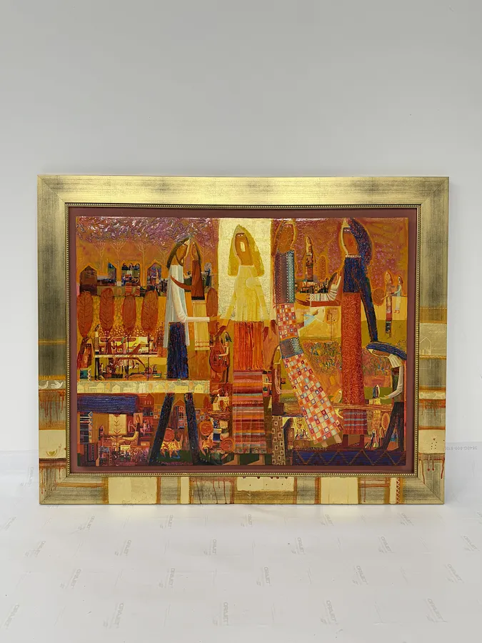 Immagine di Розмова з музами di Roman Opalinski, dimensioni: 105х82, medium: Живопис, prezzo: $4000