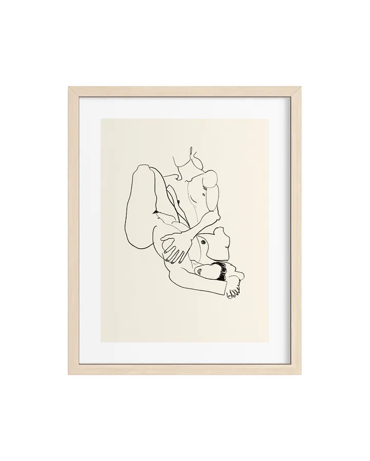 Immagine di Пара №2 di Andriana Čunis, dimensioni: 30х40, medium: Принти, serie: Шовкодрук, prezzo: €35