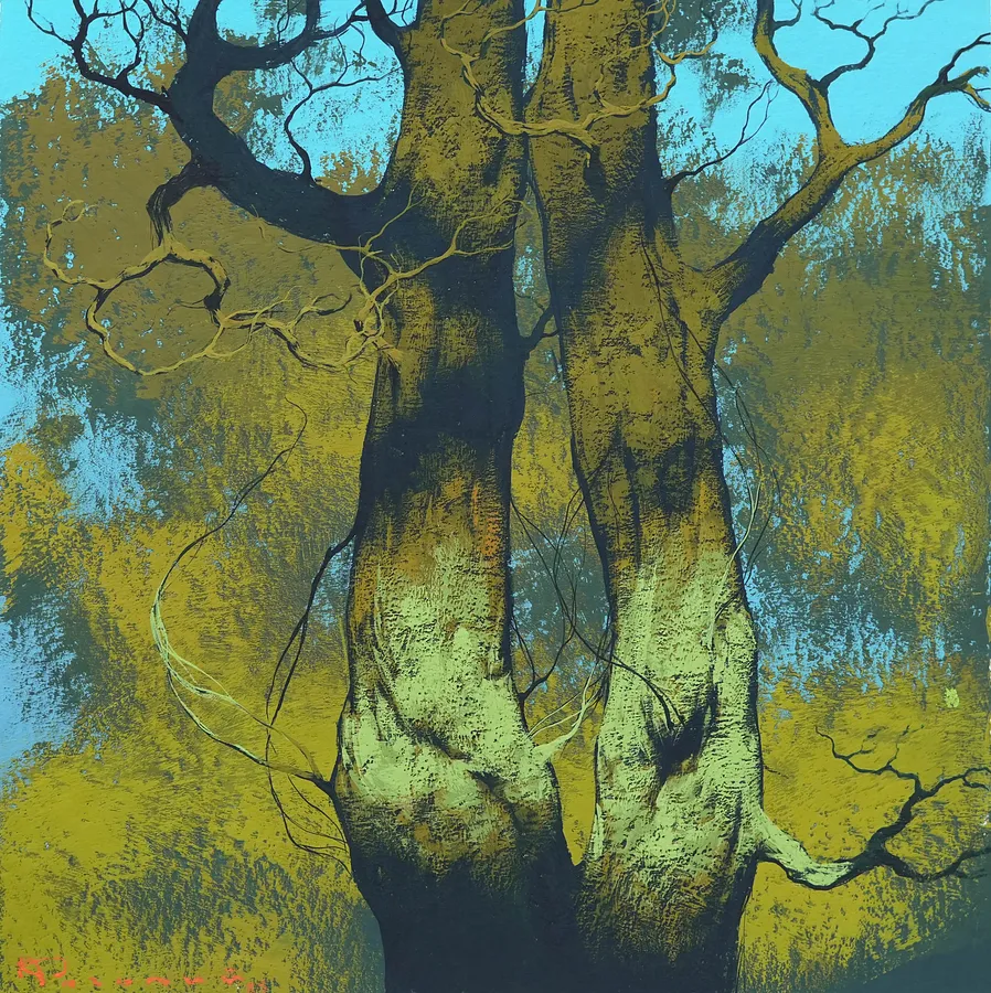 Imagen de Boceto 197 de Artem Rohovyi, tamaño: 19x19 cm, hecho de Gouache, papel, medio Pintura, de Kharkiv, con un precio de $250