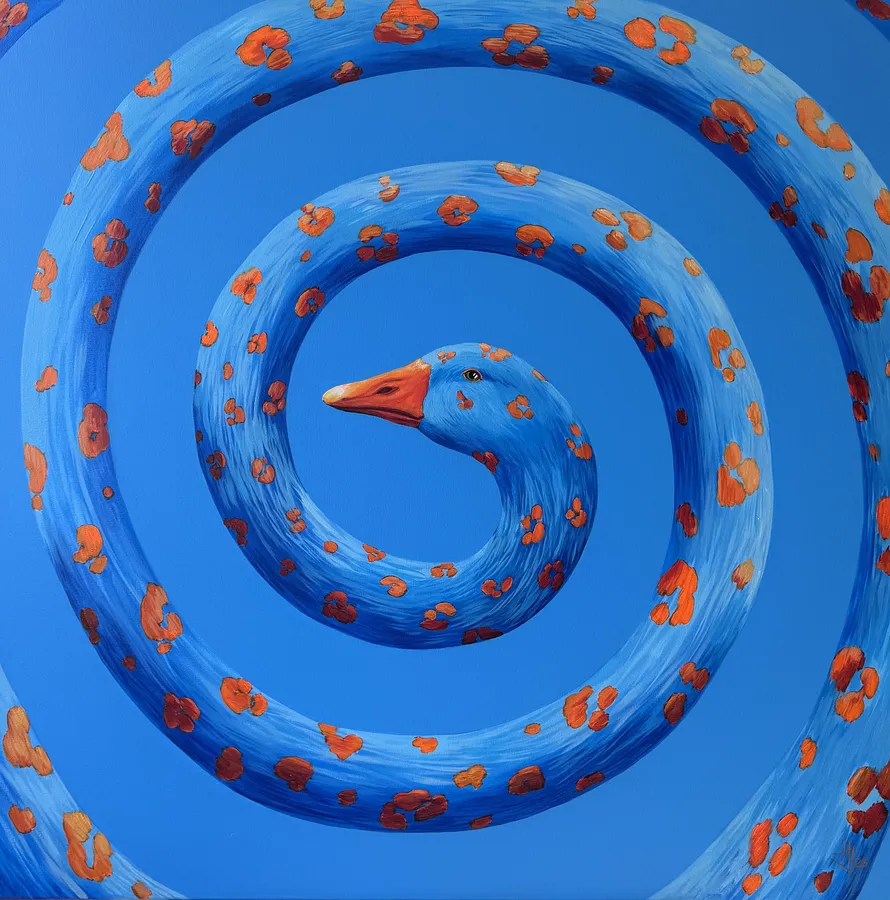 Imagen de Poster “Orgins of Infinity” de Ivanka Nechyporyk, tamaño: 50x50cm, hecho de Paper , medio Impresión, de Kyiv, parte de la serie Posrets, con un precio de $120