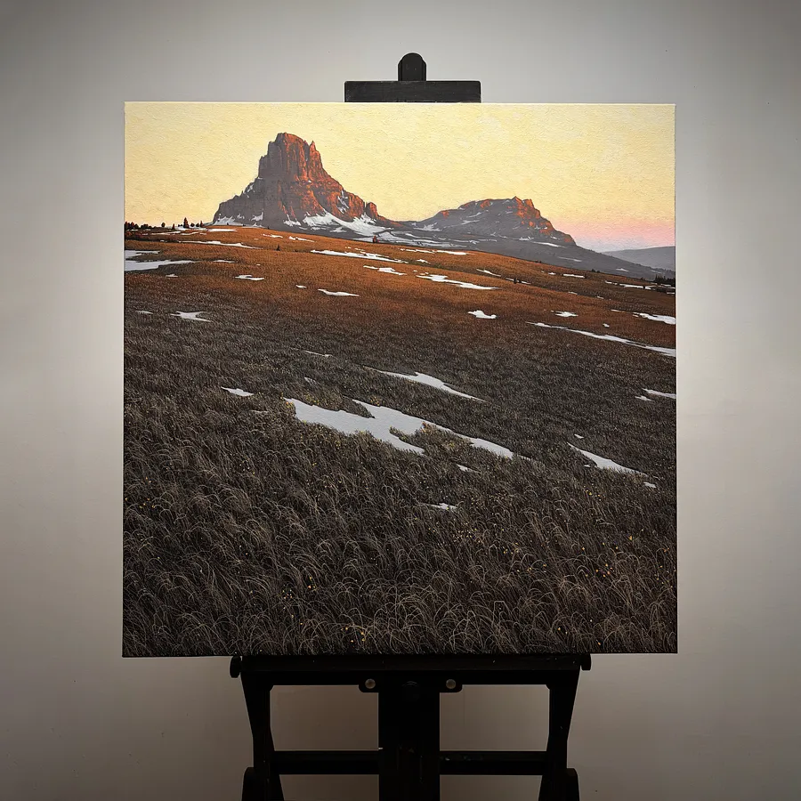 Obraz Spring landscape autorstwa Oleh Dron, rozmiar: 80х80см