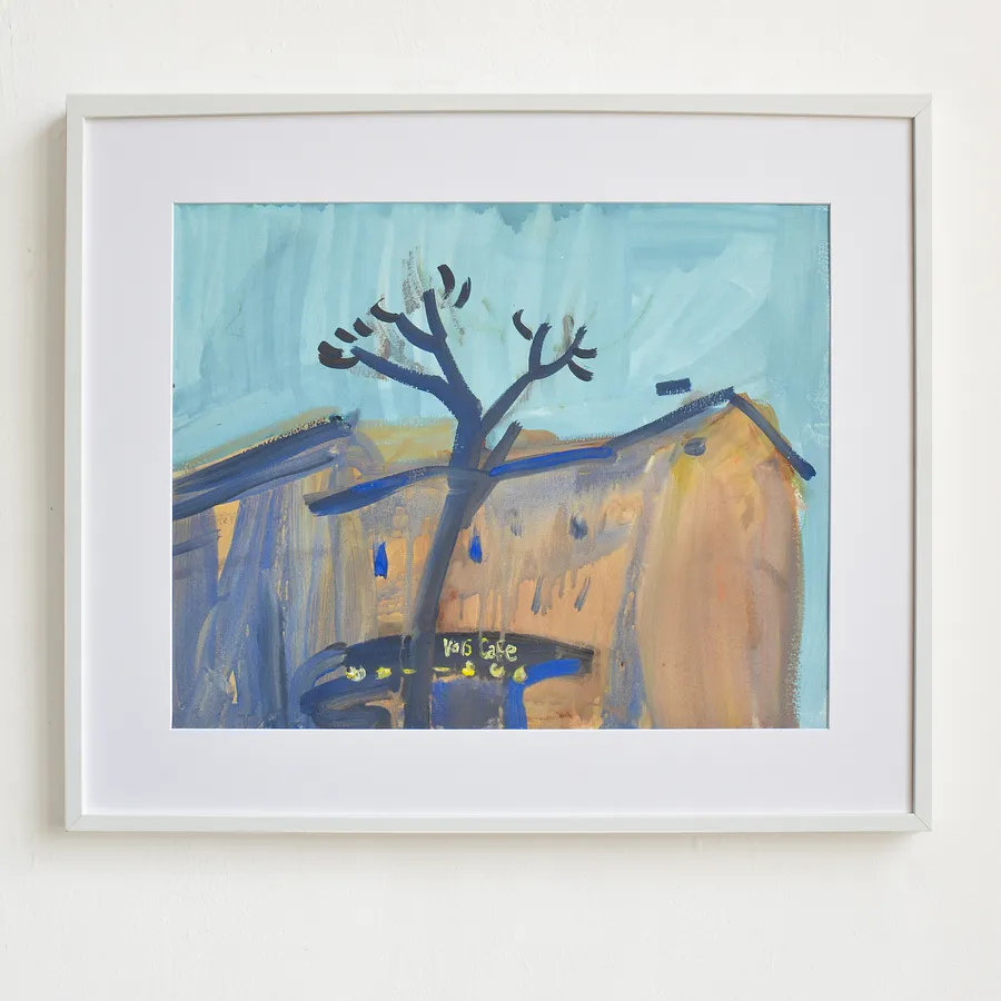 Immagine di Vois Cafe di Igor Nekraga, dimensioni: 40x50 cm, medium: Pittura, serie: Gouaches, prezzo: $400