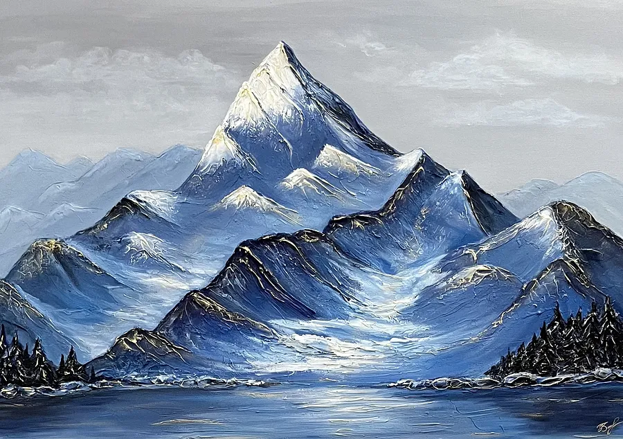 Bild von Untitled  von Kate Bortnik, Größe: 70*110, Painting Medium
