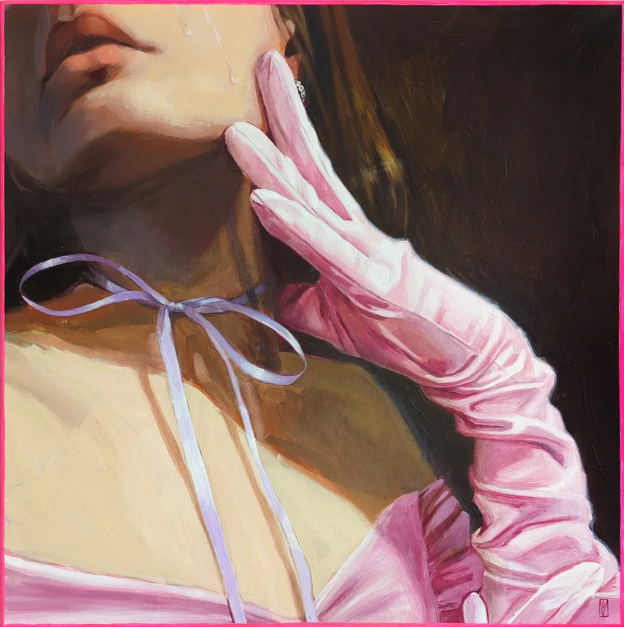 Imagen de Sensitivity #2 de Olha Vlasova, tamaño: 80x60 cm, hecho de Acrylic on canvas, medio Painting