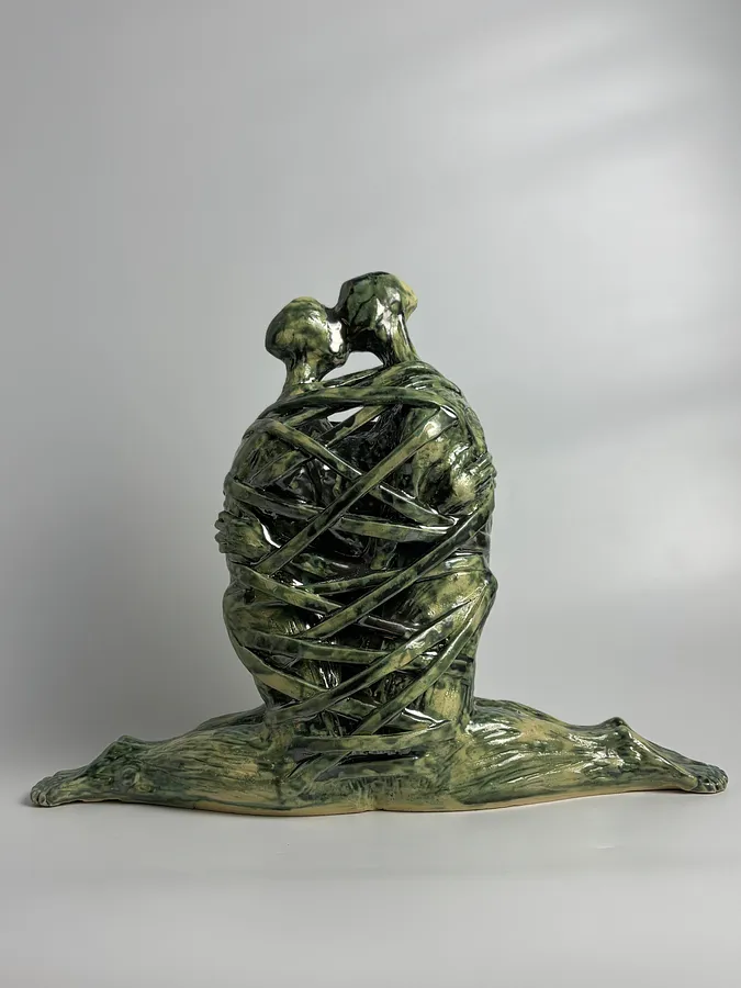 Imagen de Amor de VITALIY KRASUTSKIY, hecho de Arcilla chamota, esmaltes, medio Escultura, de Lviv, parte de la serie Series 1