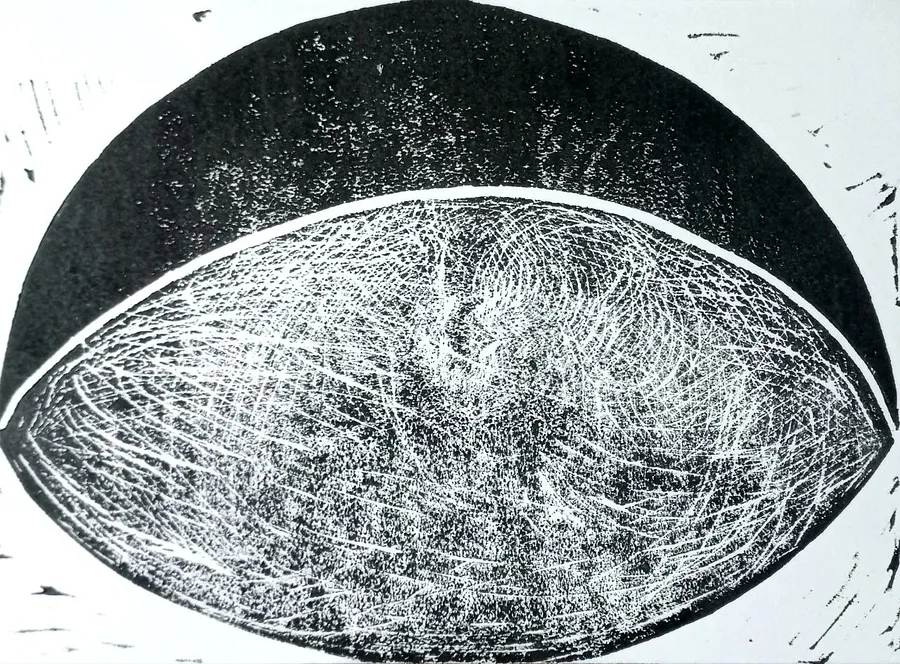 Image de Звук par Вікторія Граб, taille : 29*21, médium Графіка, au prix de ₴500